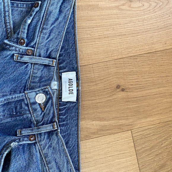 AGOLDE Riley High Rise - Air blue - Picture 2 of 2